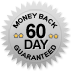 60-day money back guarantee