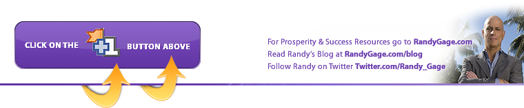 Join the Randy Gage Fan Club