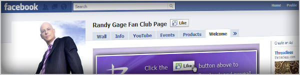 Randy Gage on Facebook