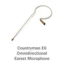 Countryman E6 Omnidirectional Earset Microphone