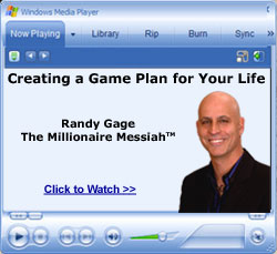 Click to Watch Creating a Game Plan for Your Life by Randy Gage